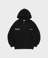 (zp) MMシンボルロゴ2WAYジップアップ (BLACK)