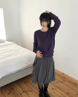 Laviel Pocket Pumpkin Midi Skirt