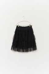(W) Ink Frill Skirt