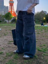 [All-Season] Premium Maison Serpa-Dye Washed Cargo Pants