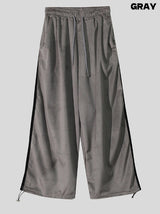 Spell velour track string pants