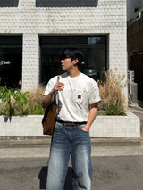 Burning patch walk short sleeve tee