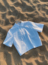 Pleddy Air Crop Short Sleeve Shirt (3color)