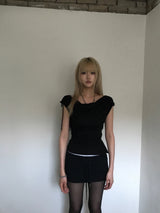 リラックスライズスカート