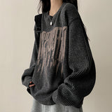 Dipp Ribbed Knit Long Sleeve Ties