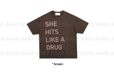 ボーイフィット ヒット グラフィック Tシャツ