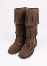 FRINGE MIDDLE BOOTS