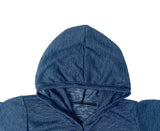 Deed Frill Shirring Hood Mini One Piece T-Shirt