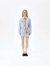 13DE MARZO Tailor Bear Stripe Shirt