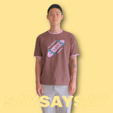 Skateboard Ringer Tee