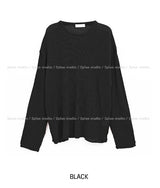 Draw Linen Blend Knit