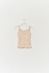 (W) Dun Wrinkled Scarf Top