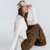 BACKLESS STRAP T-SHIRT / IVORY