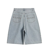 Mark Ethnic Bermuda Denim Pants
