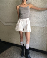 Huyou Flower Punching Ribbon Lace Sleeveless