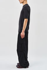 Raw Button Henleyneck Knit (5color)