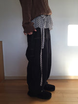 【即日発送】Frill Layered Wrap Skirt Belt