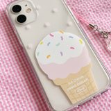 lovely things clear jellhard phone case
