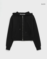 [B-BASIC] Heavy Cotton Hooded Zip-up