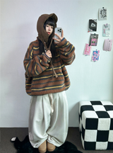 ソフティ💍💎スエードバルーンロングパンツ🩶🤎🖤3カラー