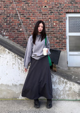  BUTTONNECK SHIRRING BLOUSE