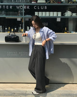[MADE] Summer ver, double tack wide slacks pants