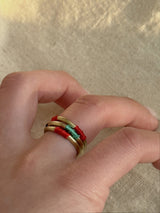 [CCNMADE] Matching Ring_Type02 (Pink+Silver)