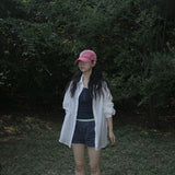 Little-dreamer washed ball cap_red