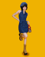 julia holder denim dress