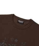 Roses Short Sleeve _ Brown