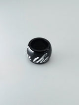  [Formica] Spell ring (Black white) 