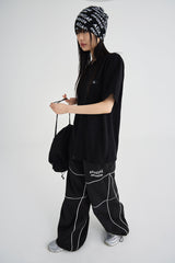 TRACK PANTS [BLACK]