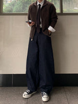 Savage Nonfaded Curved Denim