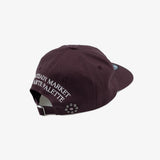 Vintage 6 Panel Cap_Burgundy