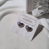 Olivia Heart Piercing - Silver