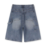 urban carpenter bermuda denim pants (blue)