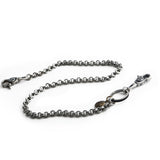 SVC-523 Antique Silver Ginger Keychain