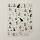 cat camera stickers