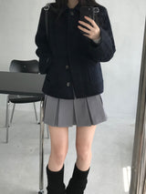 ベラプリーツミニスカート (3 colors)