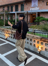 カシオンパッチポケットシャツ