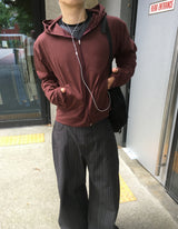 No.1842 S WM hood zip-up (5color)