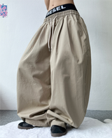 BASIC BALLOON COTTON PANTS