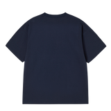 25SS NEON ALIEN RABBIT SHORT SLEEVE T-SHIRT DARK NAVY