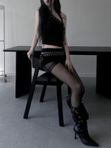 studded belt festival set