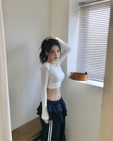ポニーベルバックリボンスリムトップ