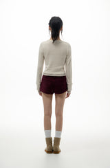  LAYERED BUTTON T (IVORY)