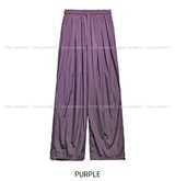 [U-BASIC] Chico Summer Two-Pin Tuck Nylon Pants