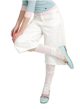 BTB : COMFY BERMUDA SHORTS [SOFT WHITE]