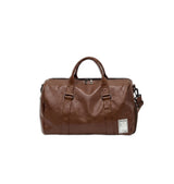 Boarding Leather Boston Bag