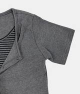 Joanne Layered Button Tee